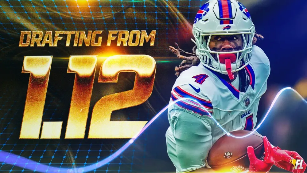 Fantasy Football Draft Strategy From the 1.12: Finding Value At The Turn