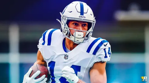 Can Alec Pierce And Josh Downs Both Be Factors In Fantasy Football?